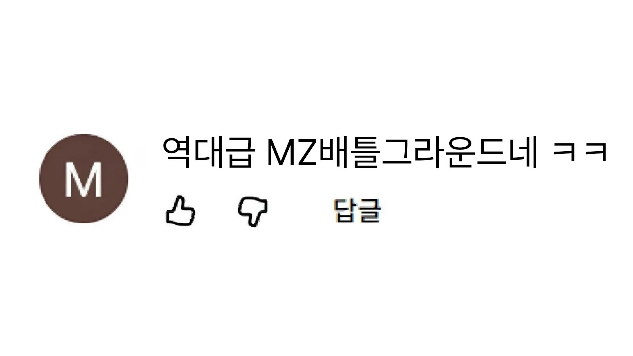 배틀그라운드하다가 MZ여고생을 만나면 생기는 일