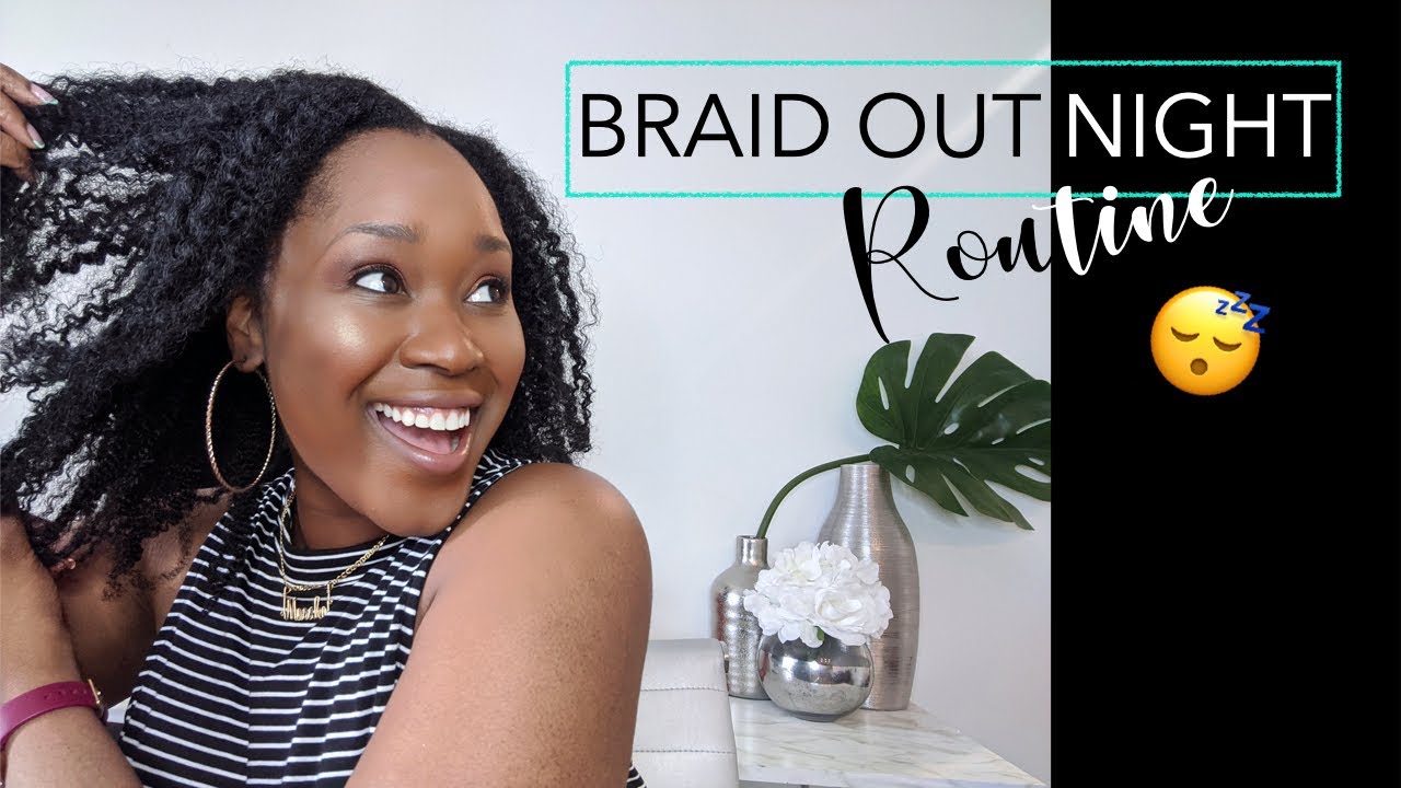 How I maintain my Braidout - Night Routine - Time saver!! | MJ's Way