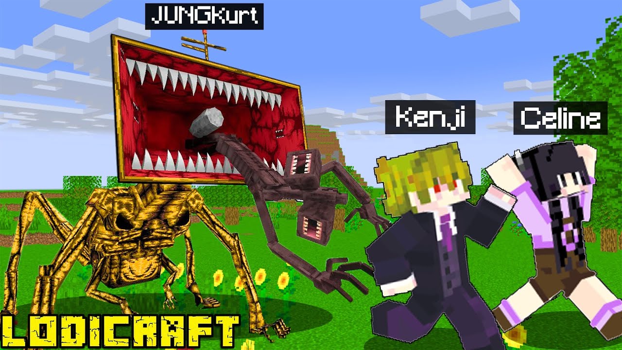 Using MEGA HORN to PRANK My Friends in Minecraft