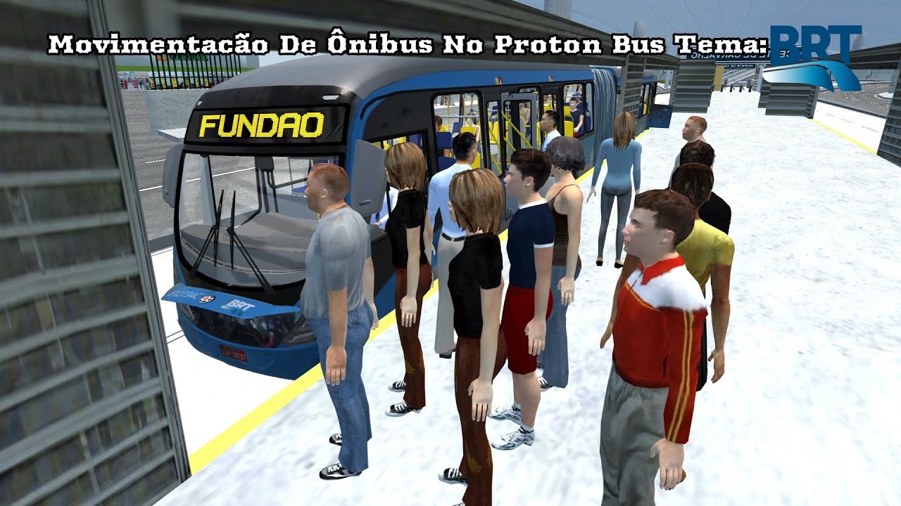 Movimentação De Ônibus No Proton Bus Tema: BRT Rio