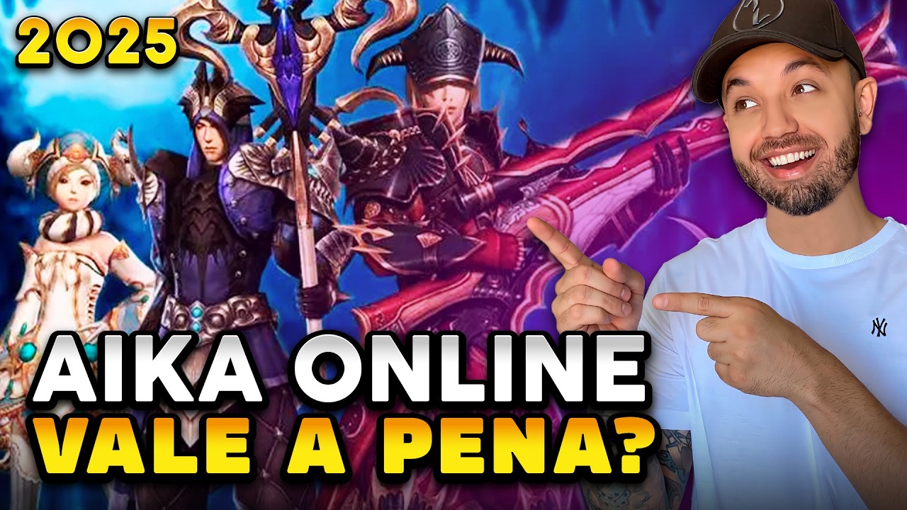 AIKA ONLINE BRASIL COMEÇANDO NO JOGO EM 2025 VALE A PENA? UM CLASSICO MMORPG