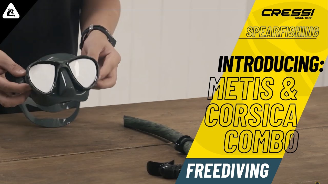 [ Introducing: Metis & Corsica mask & snorkel combo ]