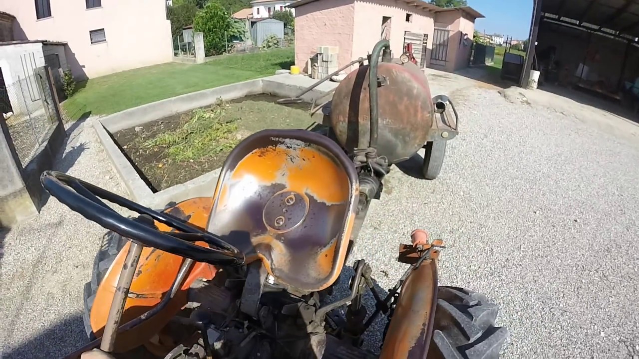 POV Fiat 211r + Carrobotte Pasin 20 qli - Spargimento liquame - Slurry spreading - OLD STYLE