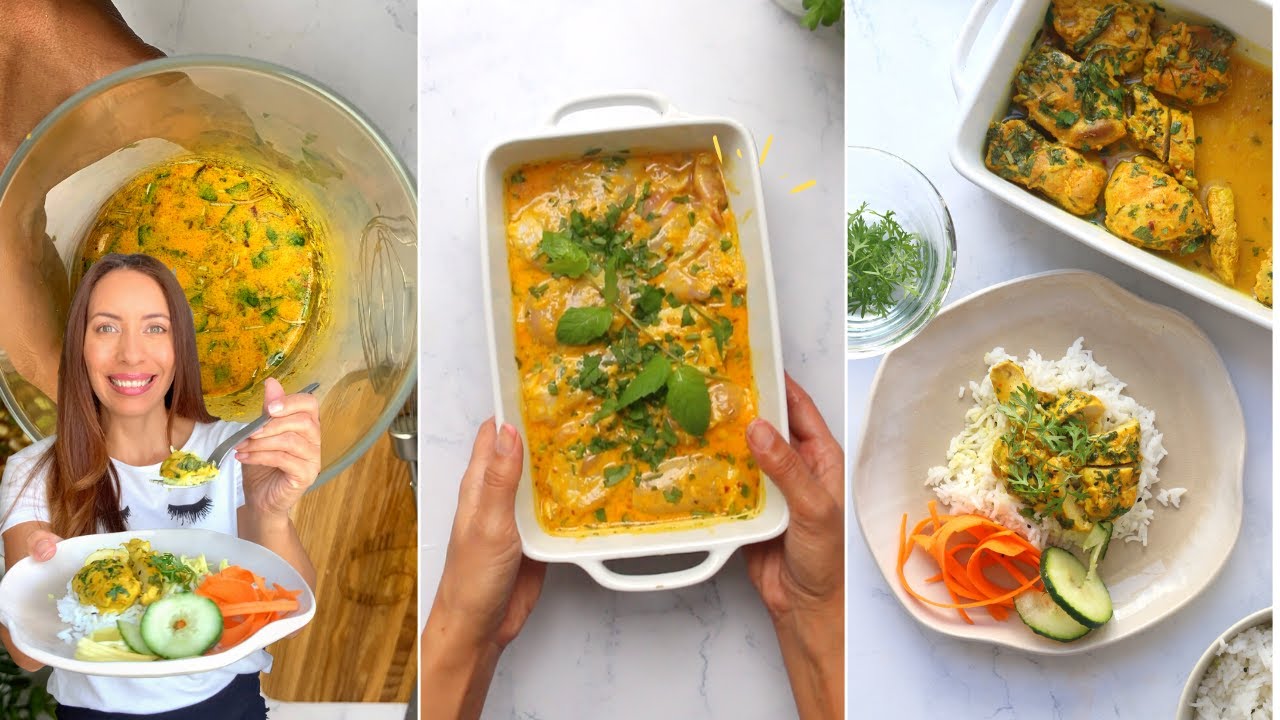 ¿Tienes cúrcuma? prepara un aderezo ANTIINFLAMATORIO para el pollo - ¡delicioso! Receta N.°180