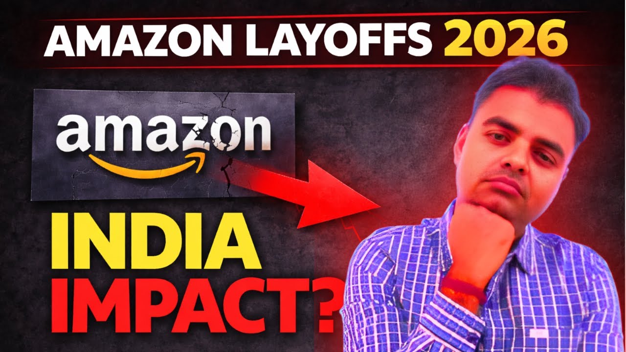 Amazon Layoffs 2026🚨14,000 Jobs Cut  India Teams Impact