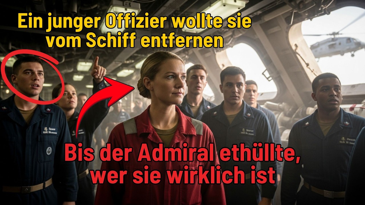 Ein junger Offizier wollte sie vom Schiff entfernen – bis der Admiral ihr altes Werkzeug wiedererkan