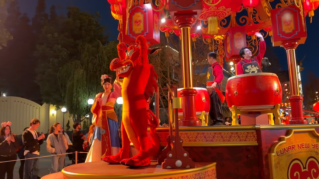 Mulan's Lunar New Year Procession | Year of the Horse 2026 @ Disney California Adventure