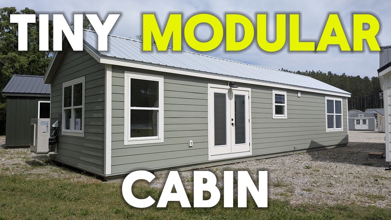 This 2 Bedroom Modular Cabin is AWESOME!!!