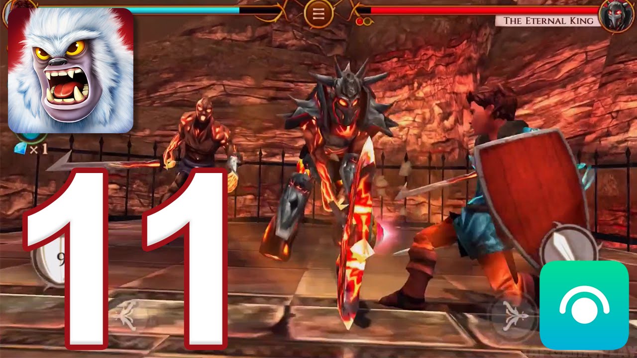 Beast Quest - Gameplay Walkthrough Part 11 - Epos World: The Eternal King (iOS, Android)