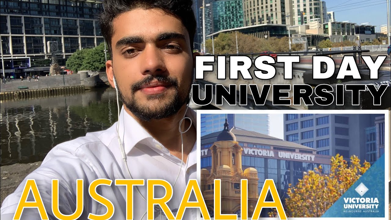 My First Day in UNIVERSITY MELBOURNE AUSTRALIA