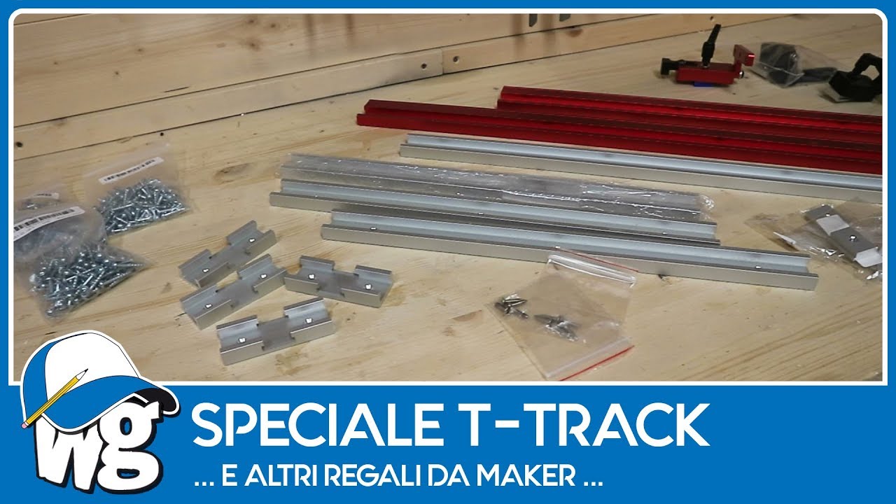 Speciale T-track e altri regali da maker