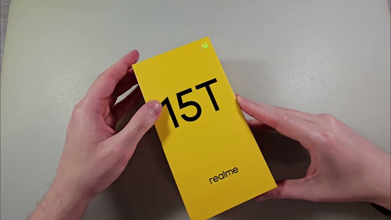 Обзор Realme 15T {камера, игры, скорость}