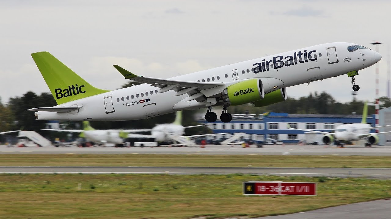 Summer Plane Spotting at Riga Airport 2018 | 747 737s CS300s(A220s) & More