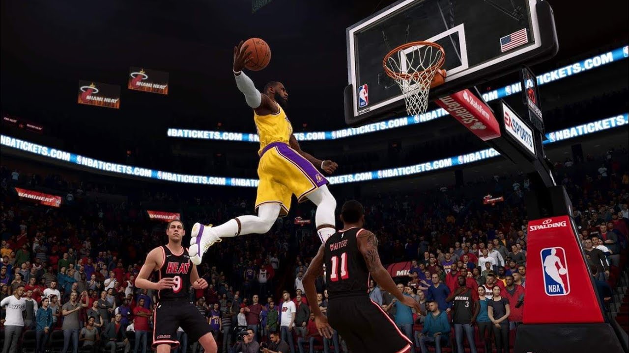 NBA LIVE 19 - Los Angeles Lakers vs Miami Heat - Full Game PS4 PRO - HD