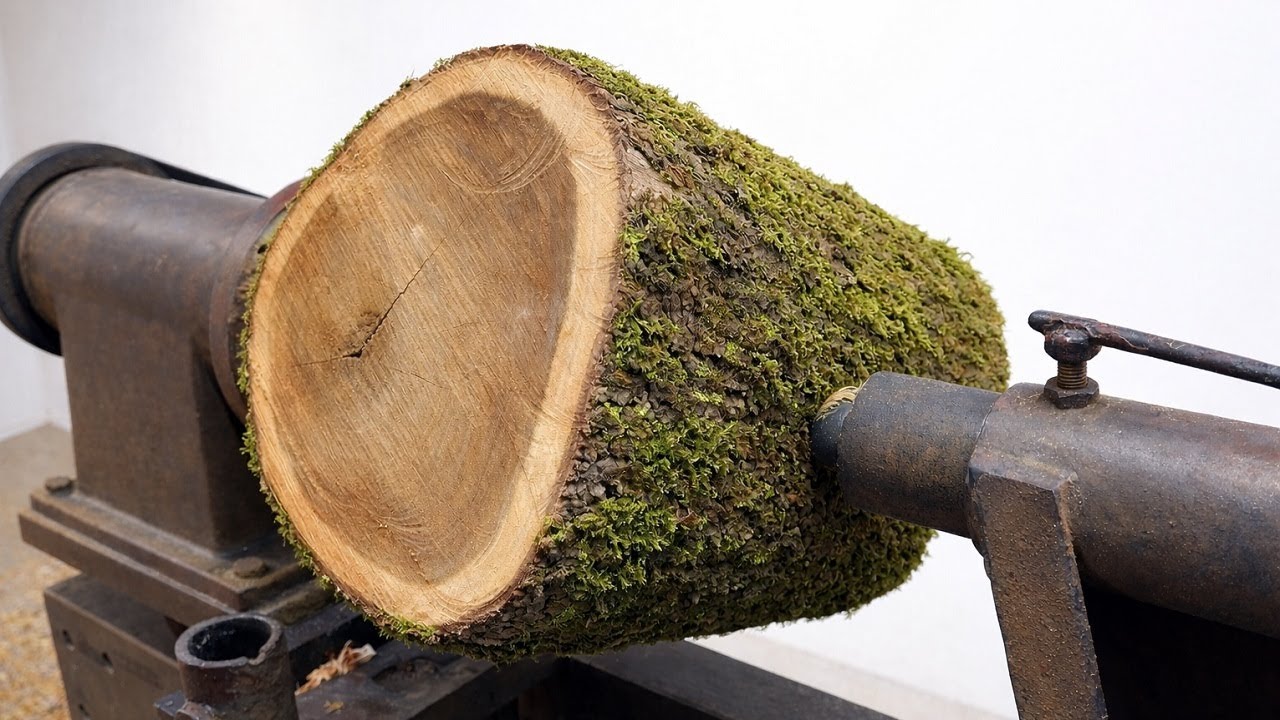Woodworking NDT   Transforming a Piece of Acacia Wood into a Plate with a Stunning Natural curve