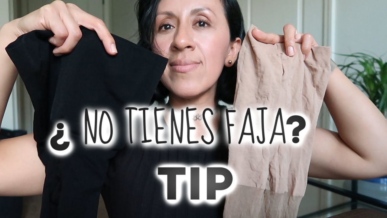 TIP ¿Qué usar si NO TENGO FAJA? TIP Rápido, Fácil y Económico.