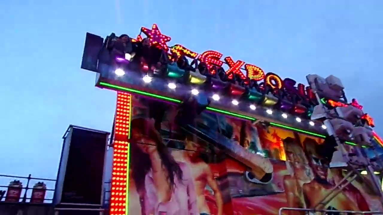 Exposure Nottingham UK Miami Trip Offride @ Luna Park Scarborough 2023 (На закате)
