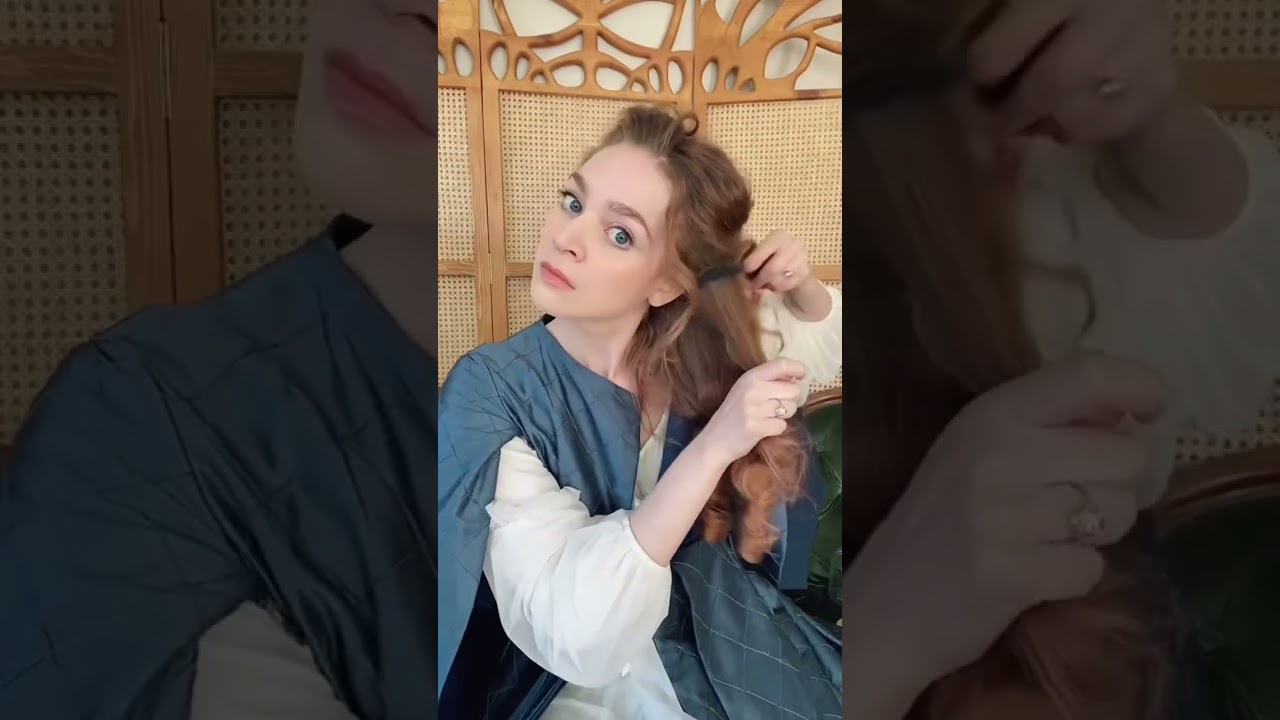 Gibson girl hair tutorial