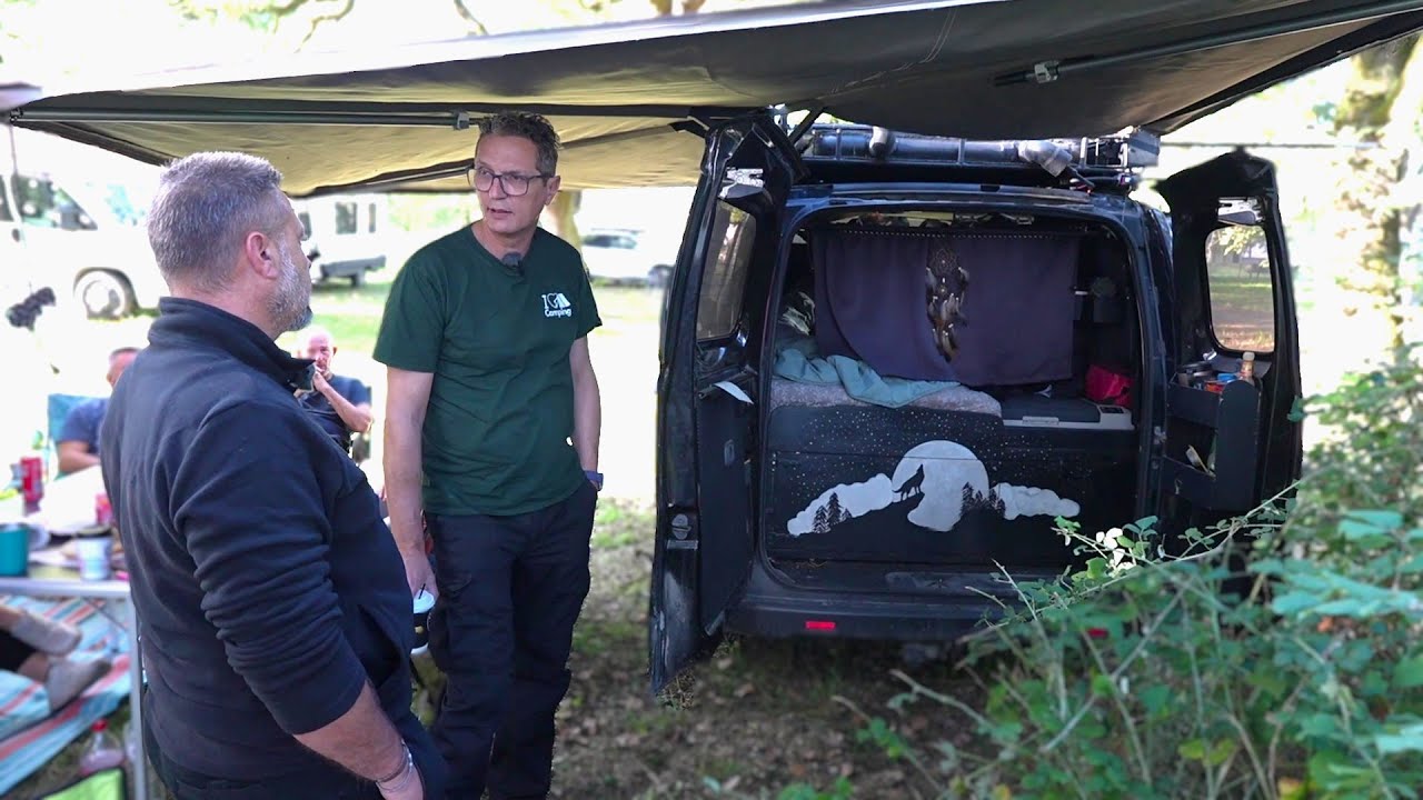 έφτιαξε τέντα 270° για camper μόνος του
