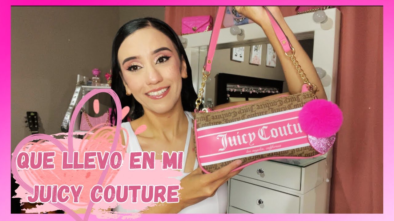 Lo que llevo en mi bolsa más deseada Juicy Couture 👛👛👛