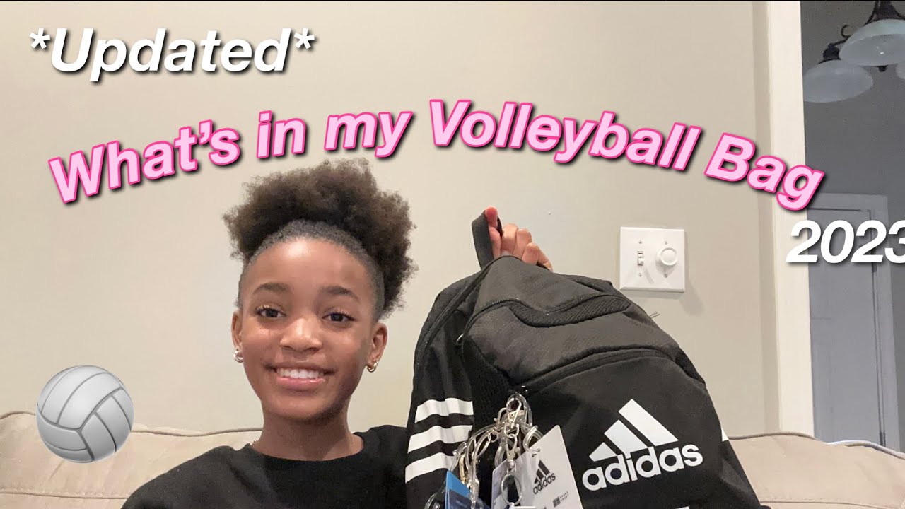 *UPDATED* WHATS IN MY VOLLEYBALL BACKPACK (Shoes, essentials, and etc...)| Addison Harris
