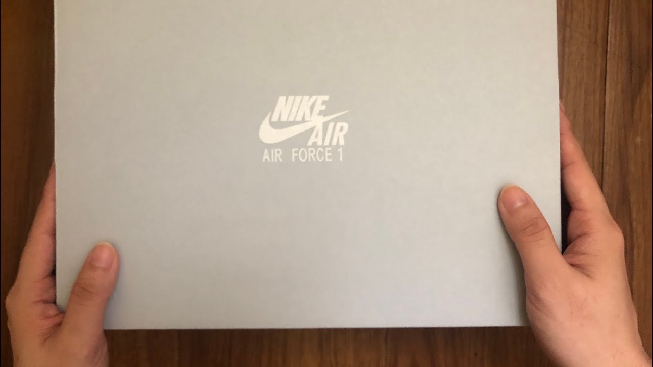 ASMR Nike Air Force 1 Unboxing