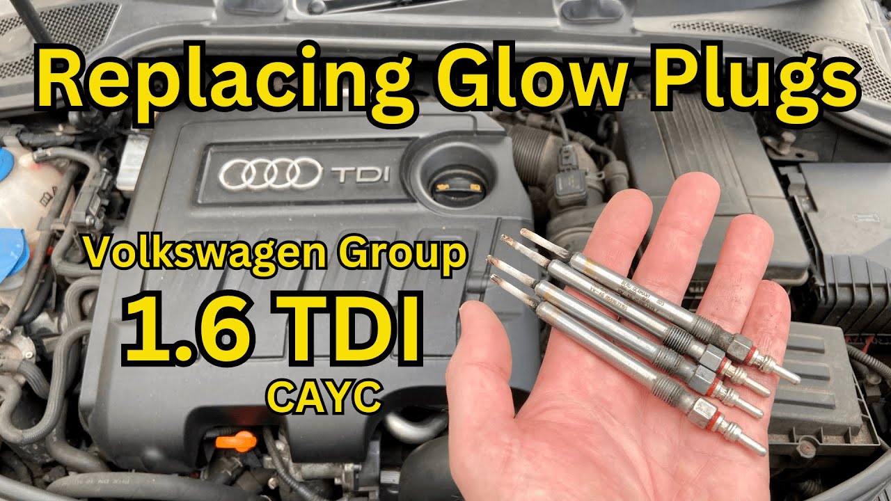 Замена свечей накаливания — Audi/VW/SEAT/Skoda 1.6TDI CAYC код двигателя — Audi A3 8P