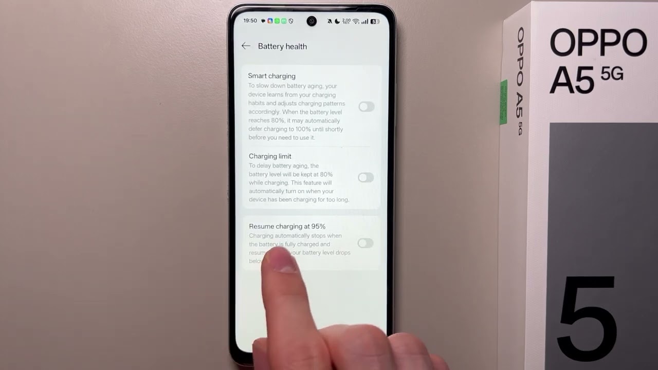 How to Enable Battery Protection on OPPO A5 5G