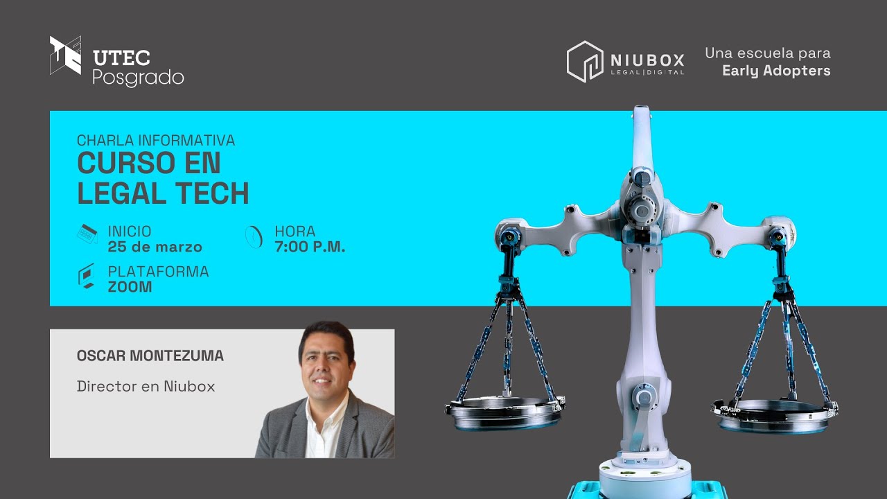 Charla informativa: Curso en Legal Tech