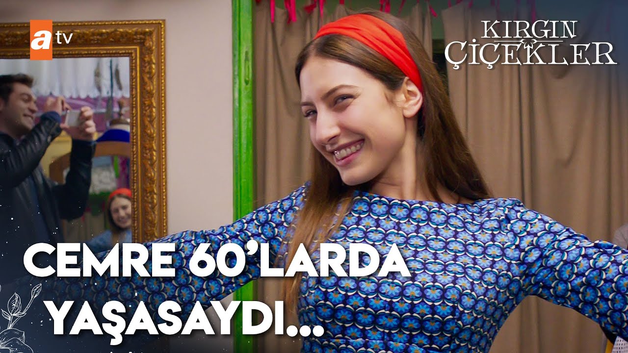Cemre ve Gökhan'ın 60'lar yolculuğu🥰 | Kırgın Çiçekler 28. Bölüm