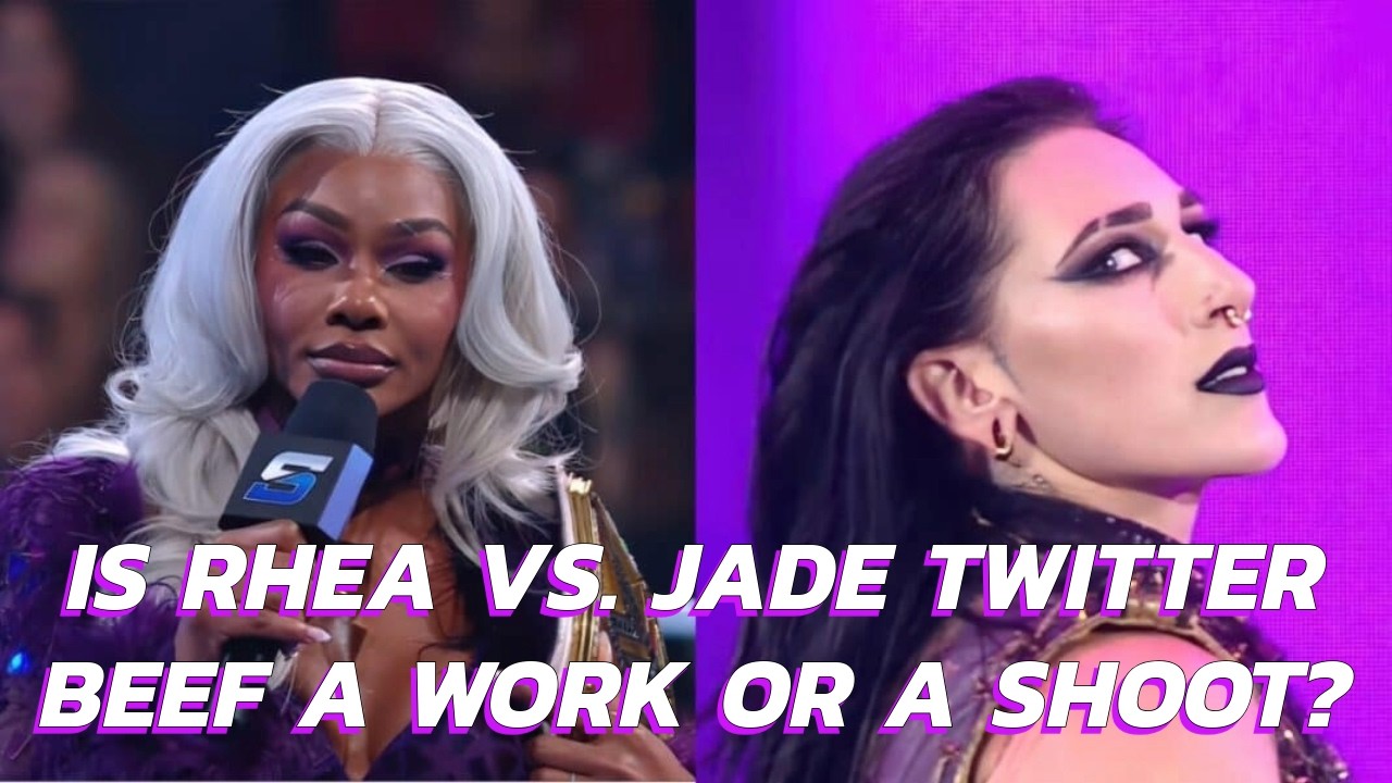 Is Jade Cargill/Rhea Ripley Twitter Beef A Work or A Shoot?