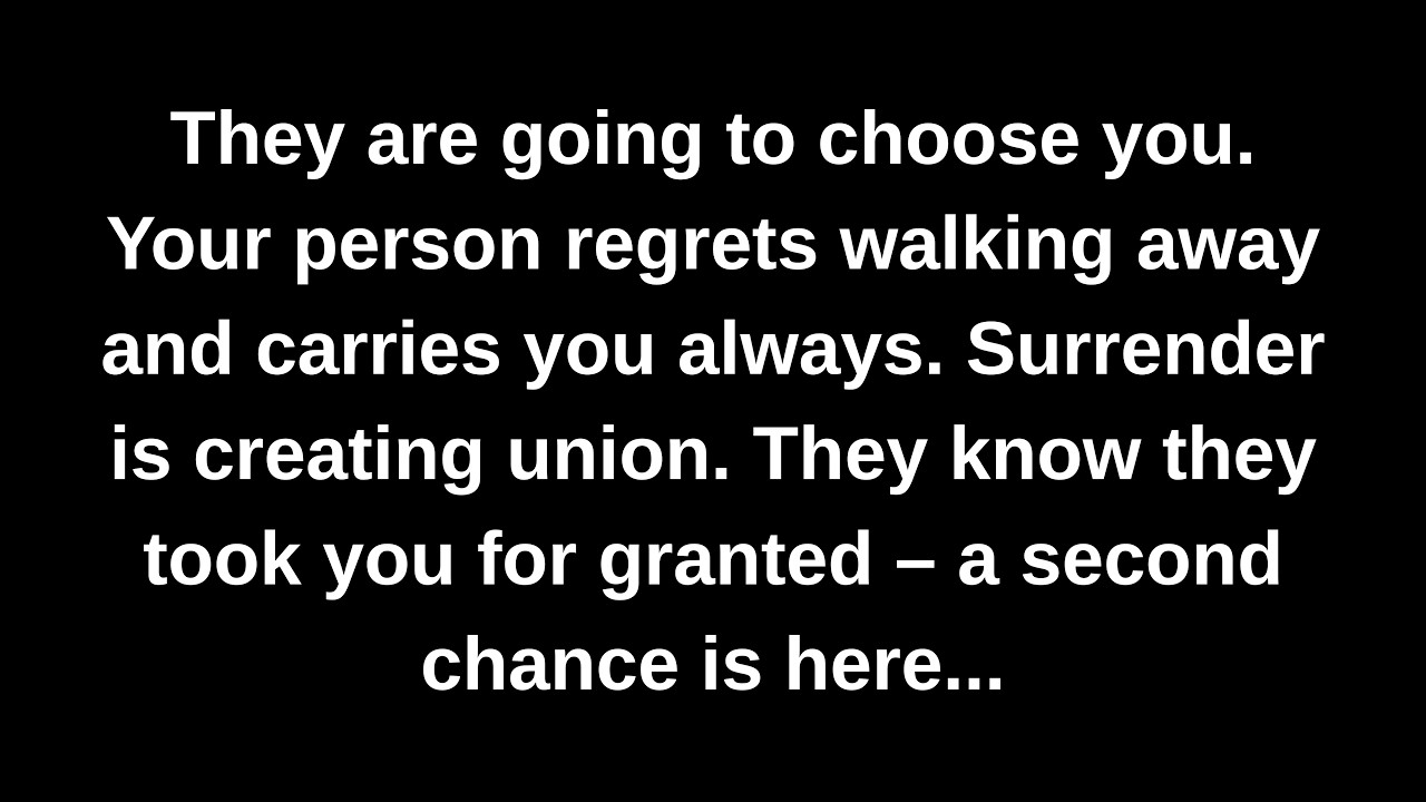 They are feeling extremely guilty for walking away and abandoning your sacred connection...