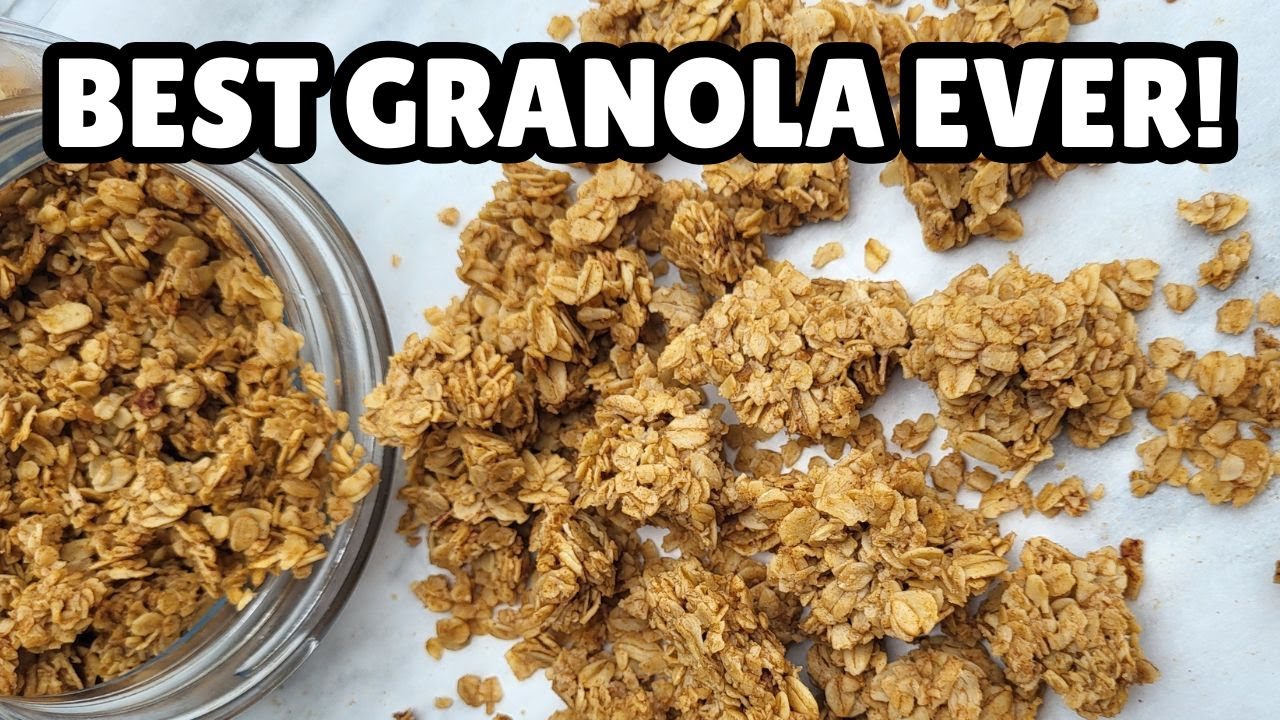 How to Make Crunchy Granola That Actually Sticks Together Every Time!