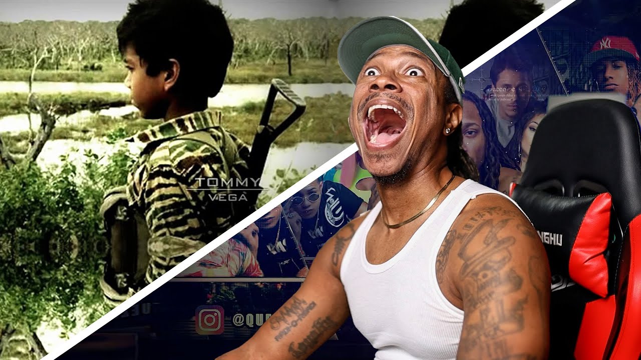 Calibre 50 - El Niño Sicario (Quezzy The CEO - EL Afroamericano Reaccionando)