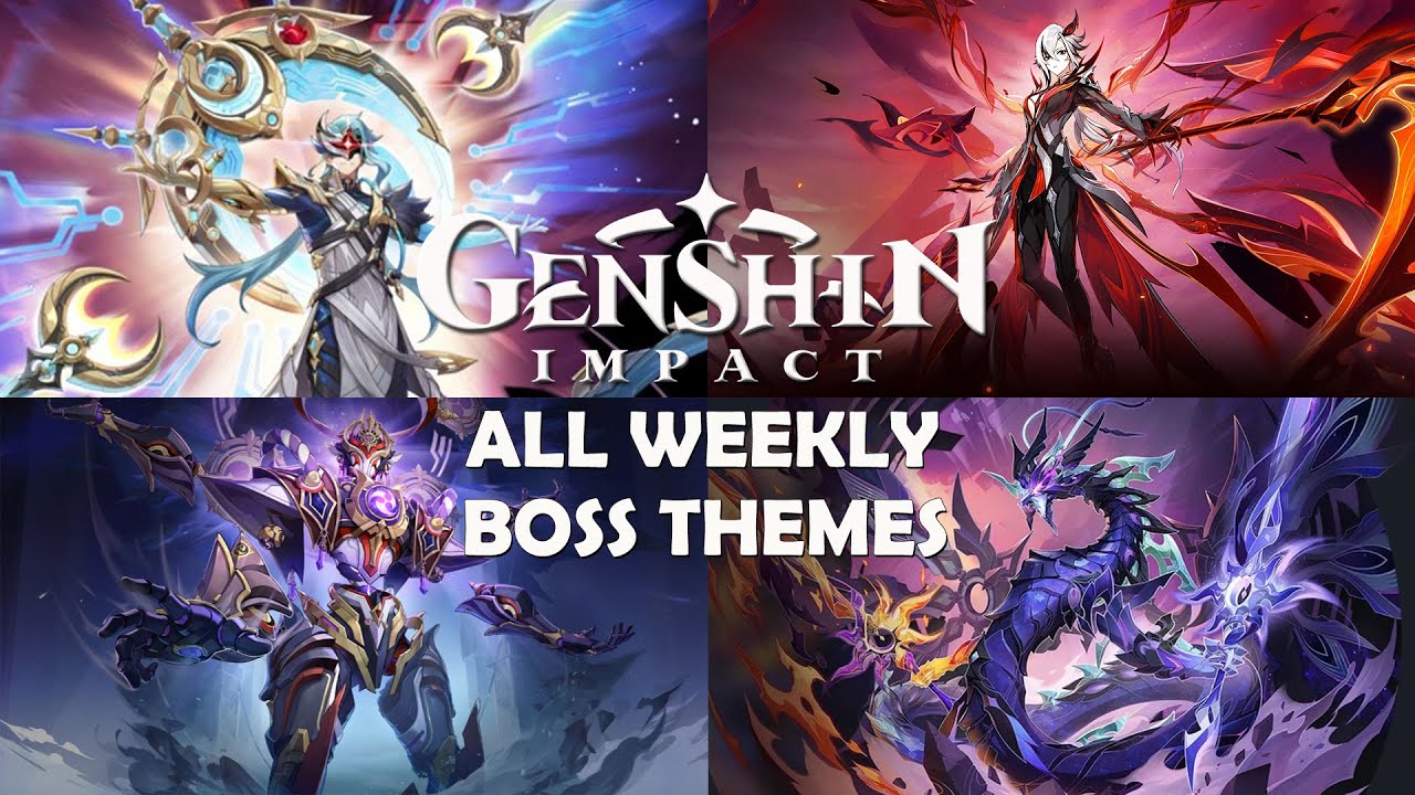Genshin Impact All 13 Weekly Boss Themes OST Collection