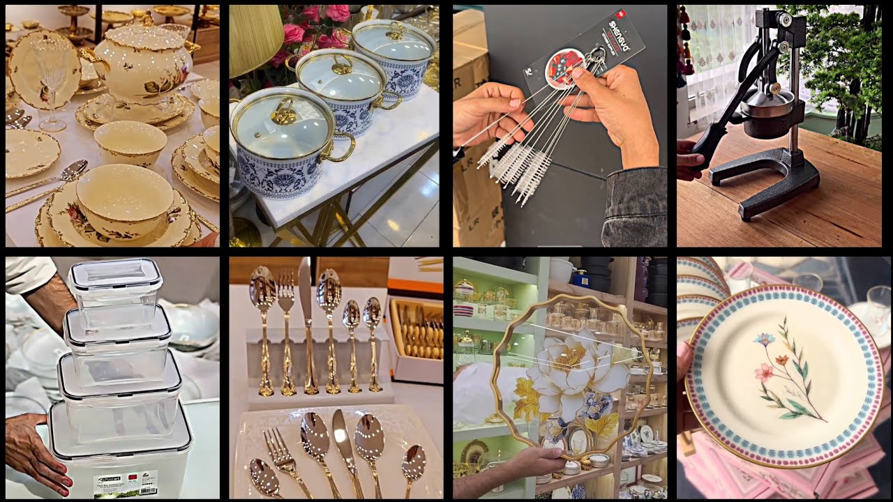 New Arrival 2026 | Latest Turkish Dinner Set, Tea Set, Tray & Cutlery Collection 2026 #hamzacrockery