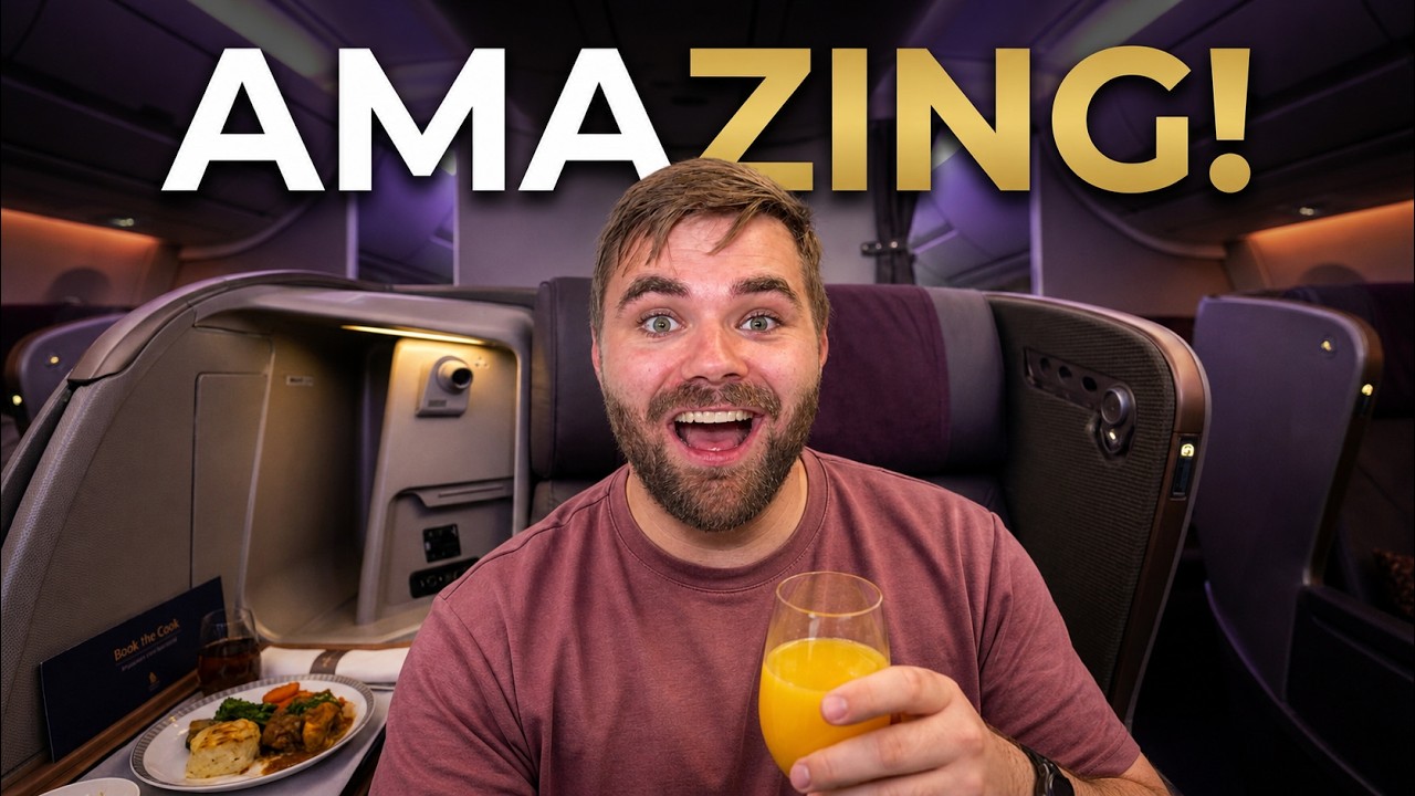 I Tried Singapore Airlines to Sydney And It Was AMAZING