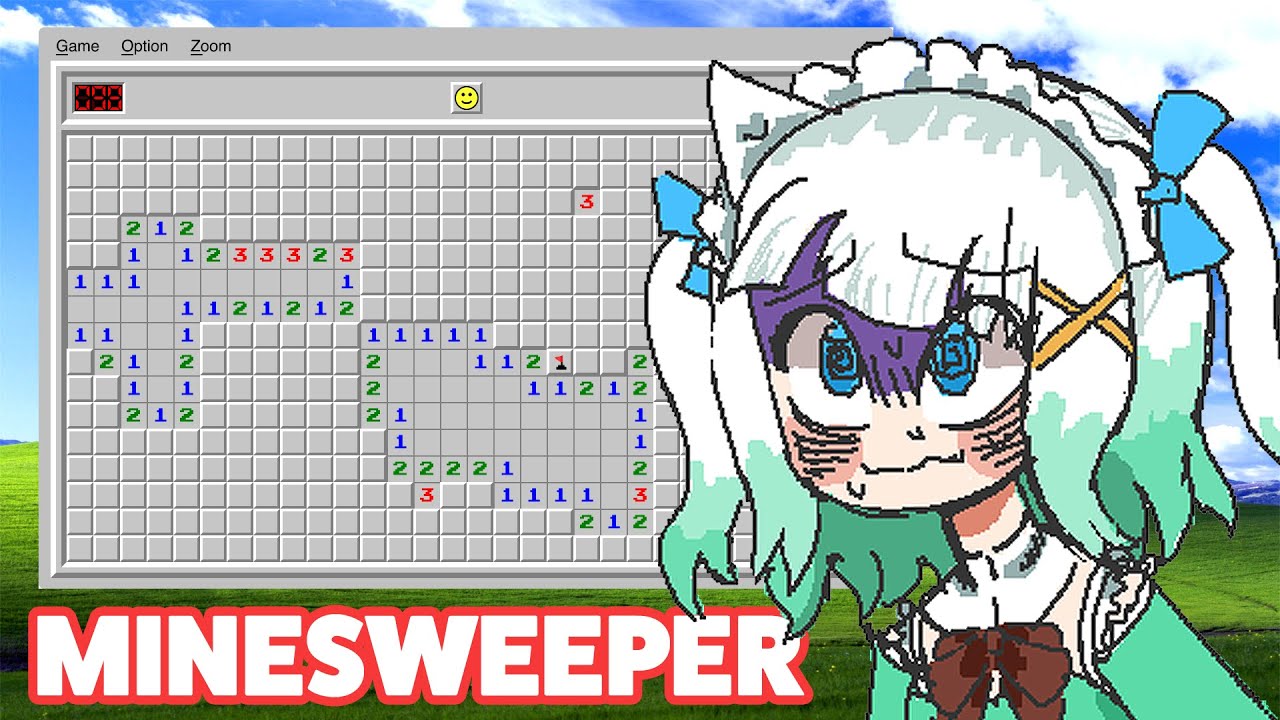 【MINESWEEPER】ghost is afraid of number【Maid Mint Fantôme】