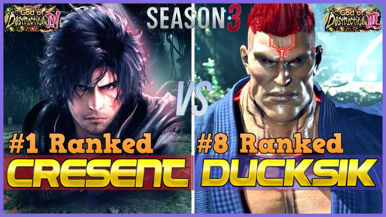 T8 ▰ CRESCENT (#1 Ranked Clive) Vs DUCKSIK (#8 Ranked Jack-8) ▰ Tkn 8 (SEASON 3) High Level Gameplay