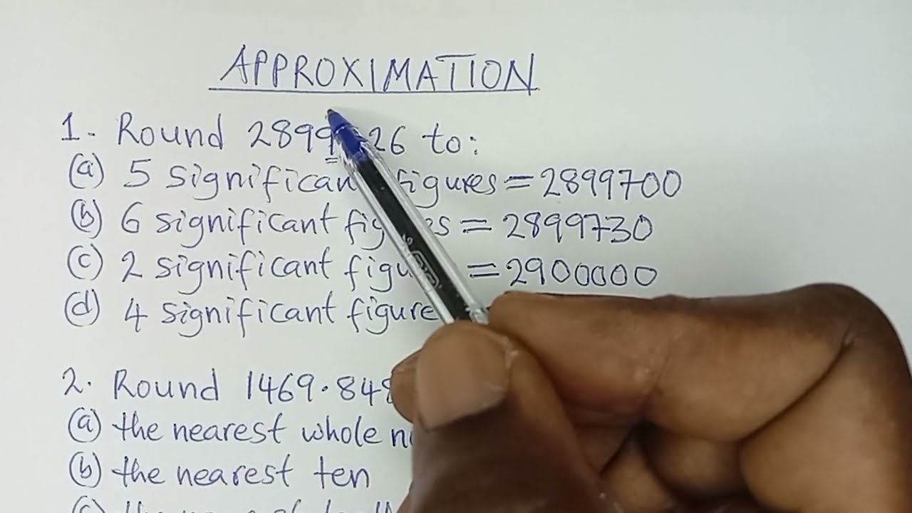 Full Explanation on Approximation of Numbers || How to Round Off Numbers