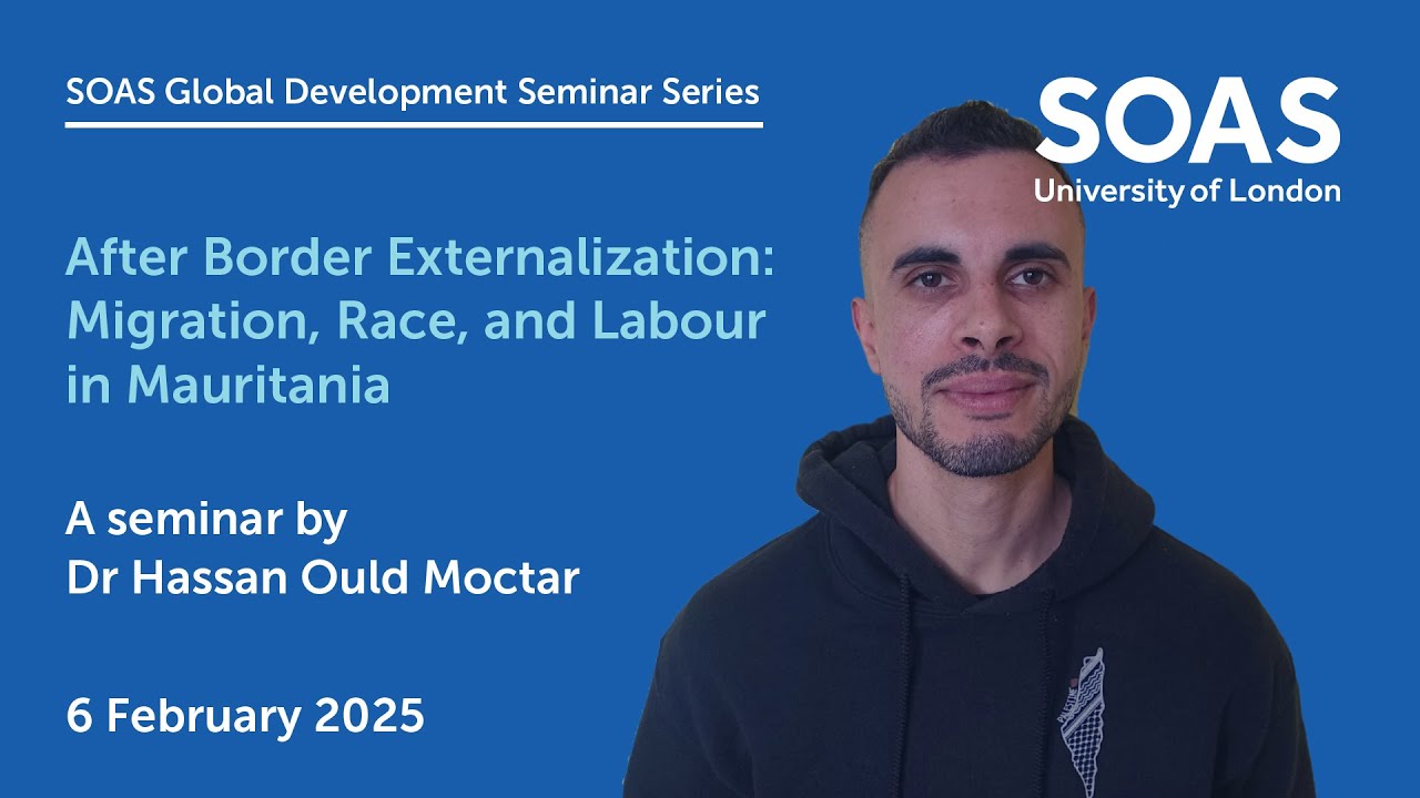 After border externalization: Migration, race and labour in Mauritania