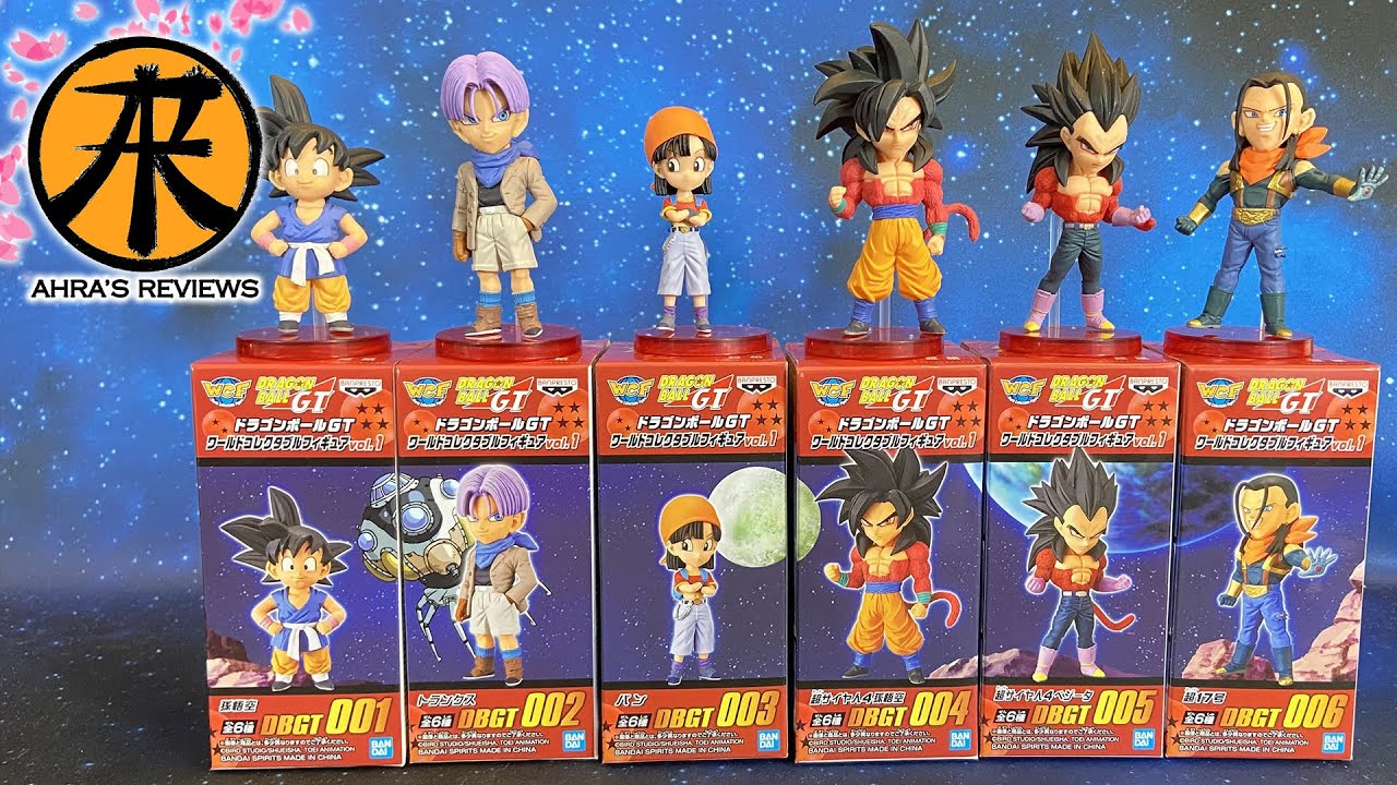 Le Nuove Statuette Di Dragon Ball GT - Bandai Banpresto WCF World Collectable Figures Series 1