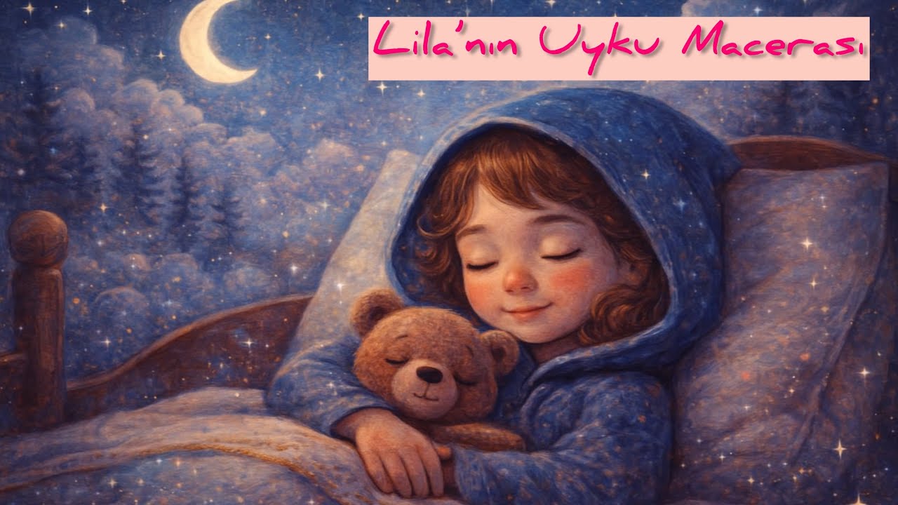 🌙 Lila’nın Rüya Yolculuğu | Çocuklara Uyku Masalı 💤✨