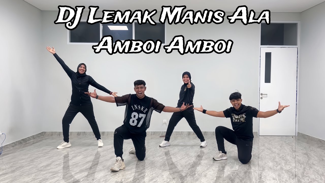 Dj Lemak Manis Ala Amboi Amboi || Dance Fitness || Tiktok Viral || Happy Role Creation