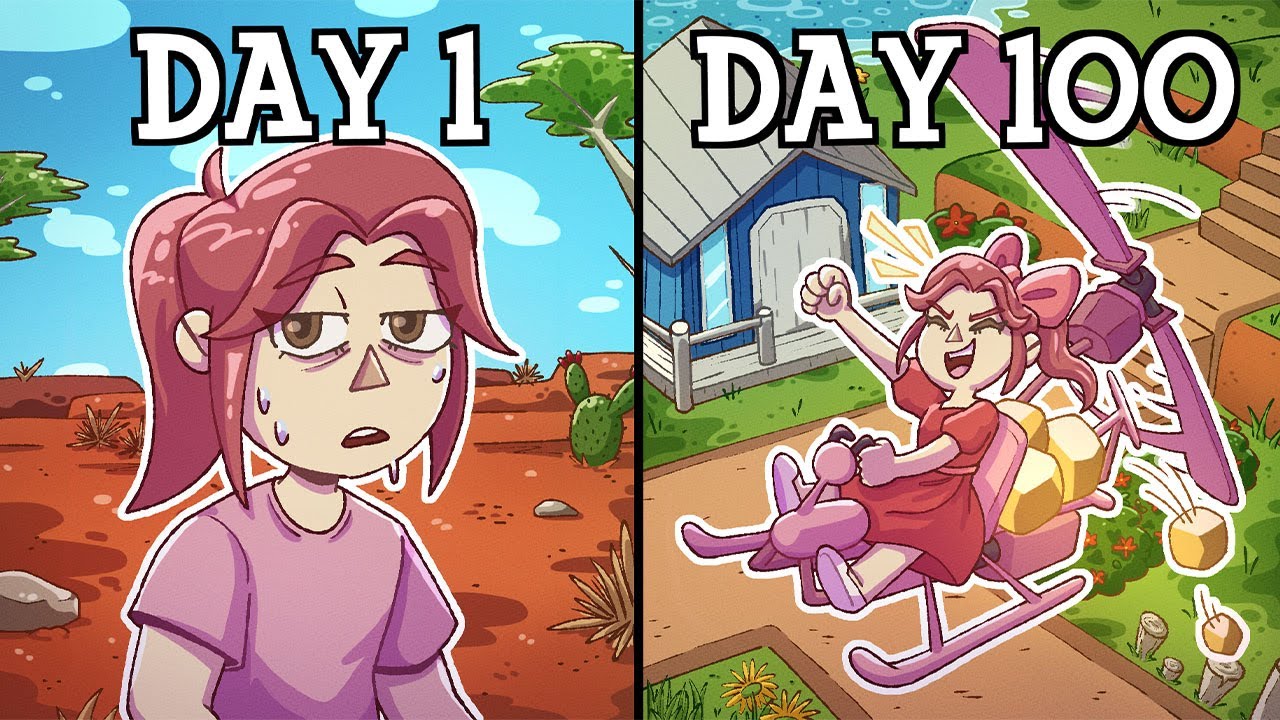 I Survived 100 Days in Dinkum
