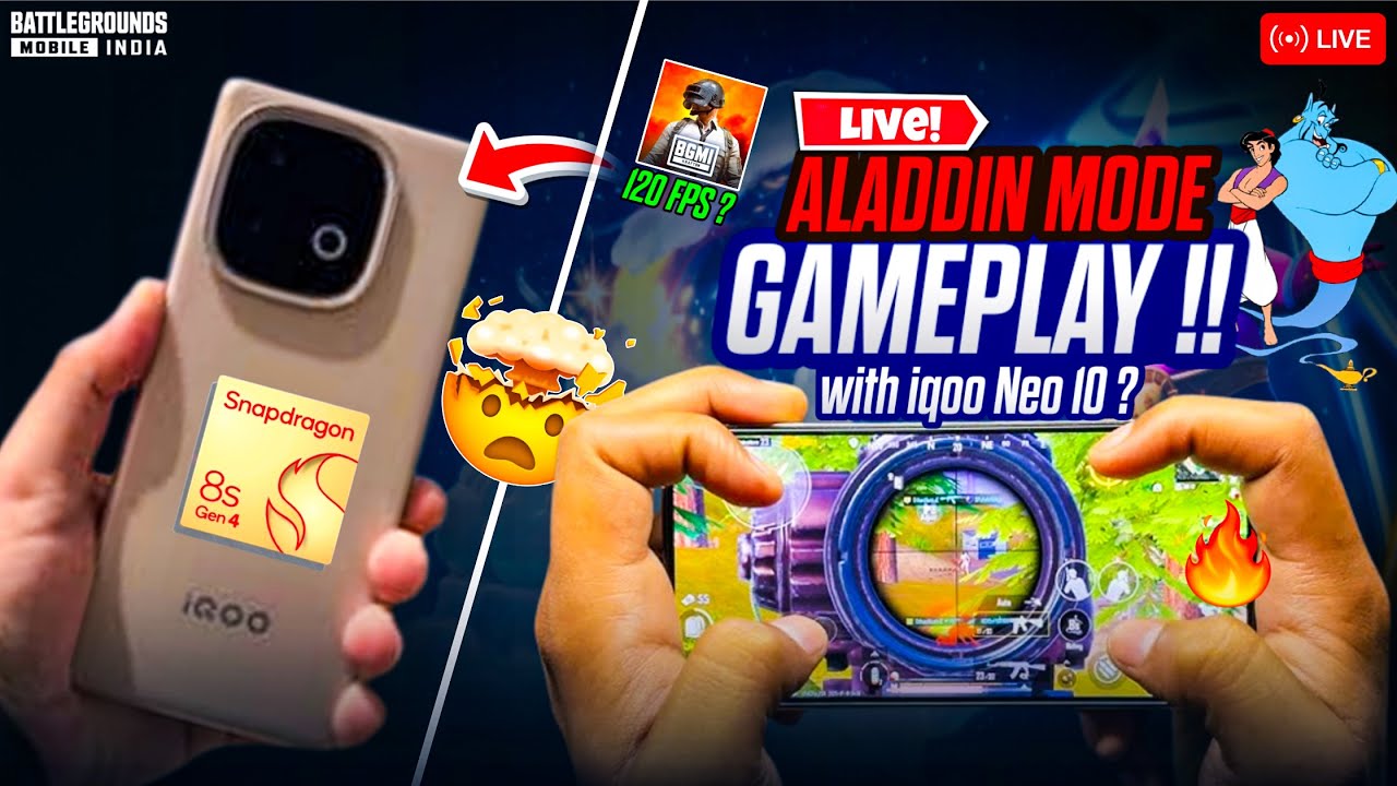 OLD SKYHIGH SPECTACLE 🤯MODE IS BACK || ¡QOO NEO 10 120 FPS PERFORMENCE🔥 | WITH YouTuberKon |