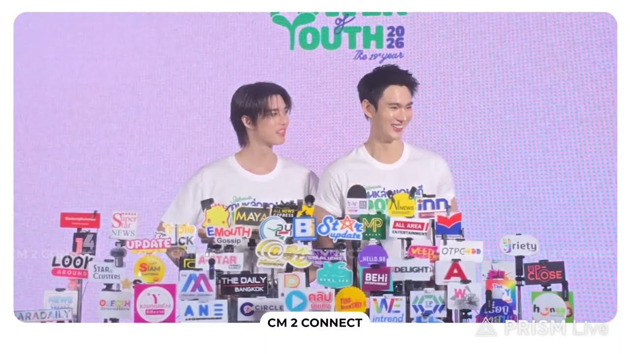 🔴[LIVE] สัมภาษณ์ “พูห์ - พาเวล” ในงานแถลงข่าว “สุดสัปดาห์คนหล่อขอทําดีปี 19 : Power of Youth”