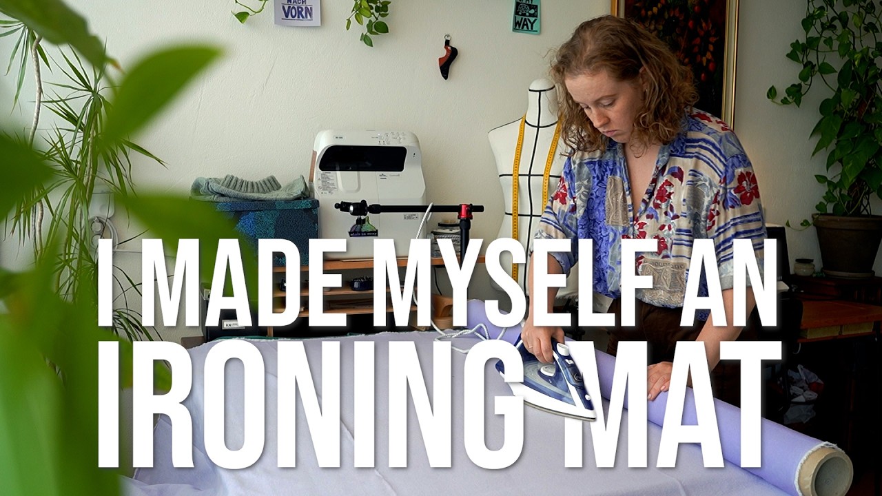 Make my new Favorite Sewing Tool with me: a table-sized Ironing Mat!