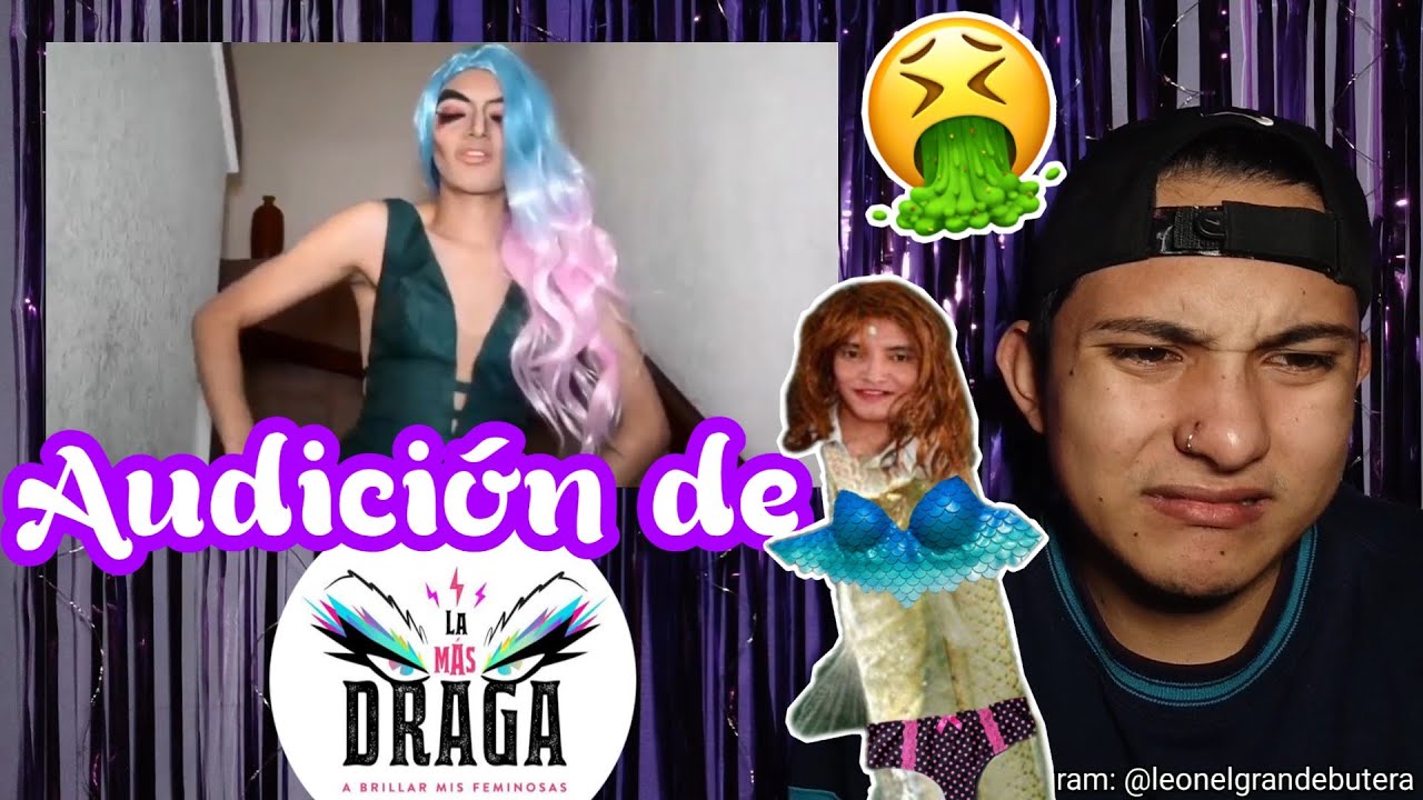 REACCIÓN A CHARLOTTE EN DRAGA + SU AUDICIÓN (CR1NG3 POTENTE) - LL butera