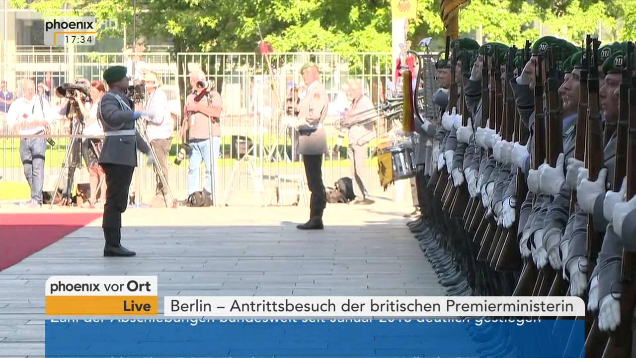 Prime Minister Theresa May first visit to Germany